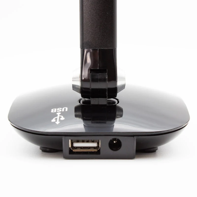 Nero Desk Lamp Light with USB Charing Port 3 Dimmer Levels Adjustable Head - Image 4