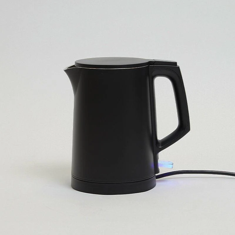 Nero Double Wall Kettle 0.8L Stainless Steel Compact Small (Black) - Image 2