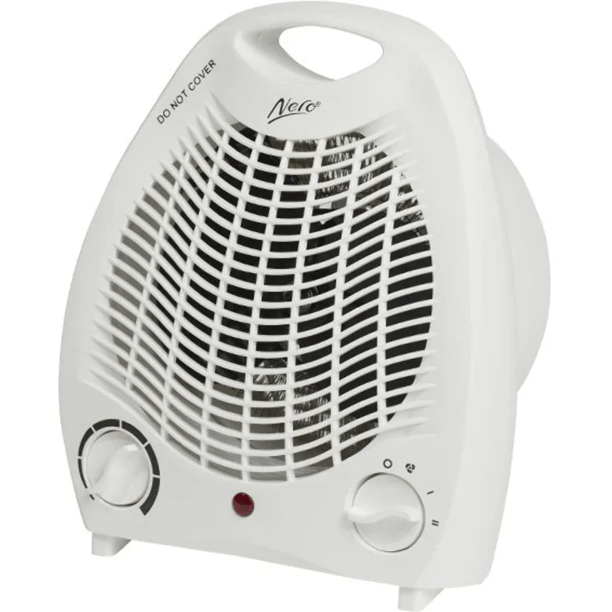Nero Portable Fan Heater 2000W Cool Warm Hot Adjustable