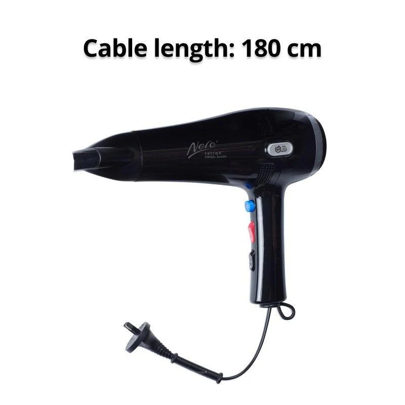Nero Retrak Hairdryer Retractable Power Cord 2100W Tourmaline - Image 6