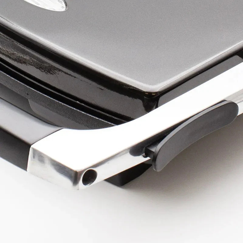 Nero Sandwich Press 4 Slice Non-Stick Toaster Stainless Steel Black - Image 4