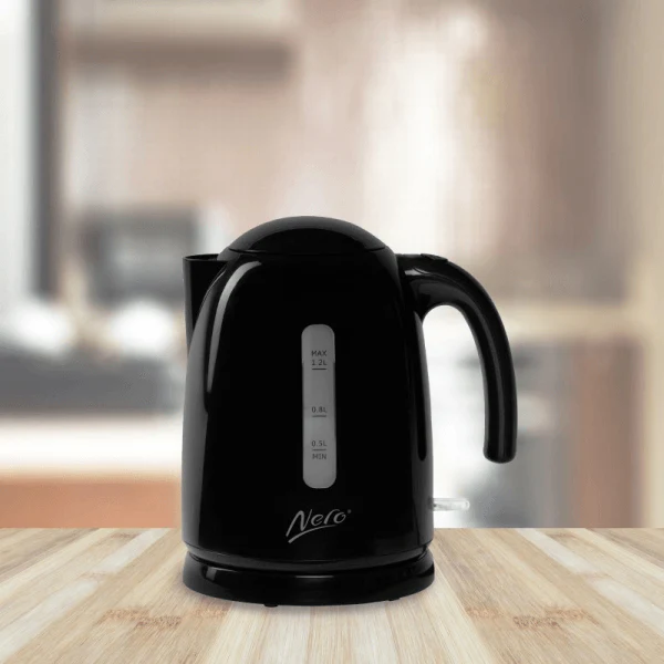 Nero Studio Kettle Premium 1.2L 2200W Water Window (Gloss Black) - Image 2