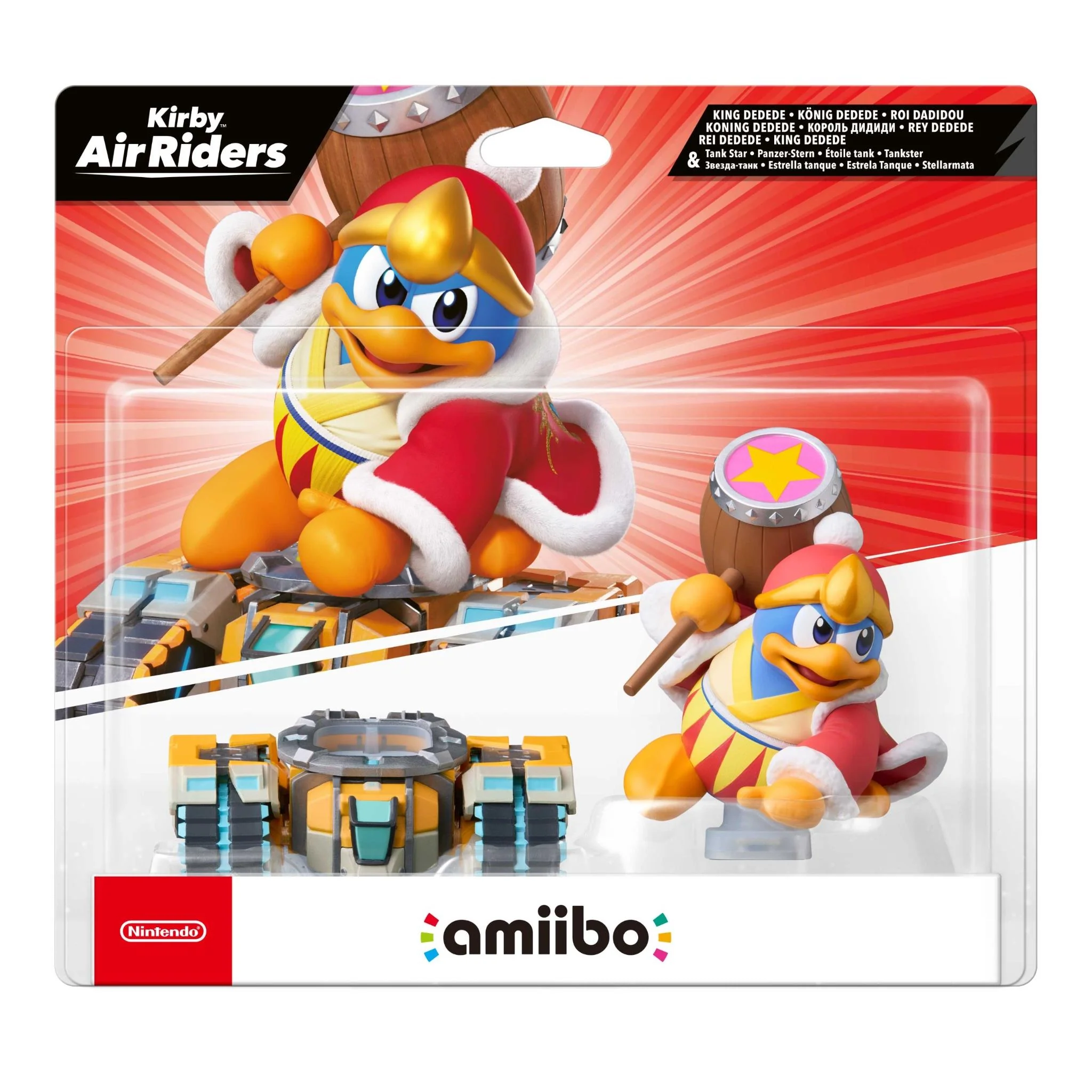 Nintendo amiibo Kirby Air Riders - King Dedede & Tank Star