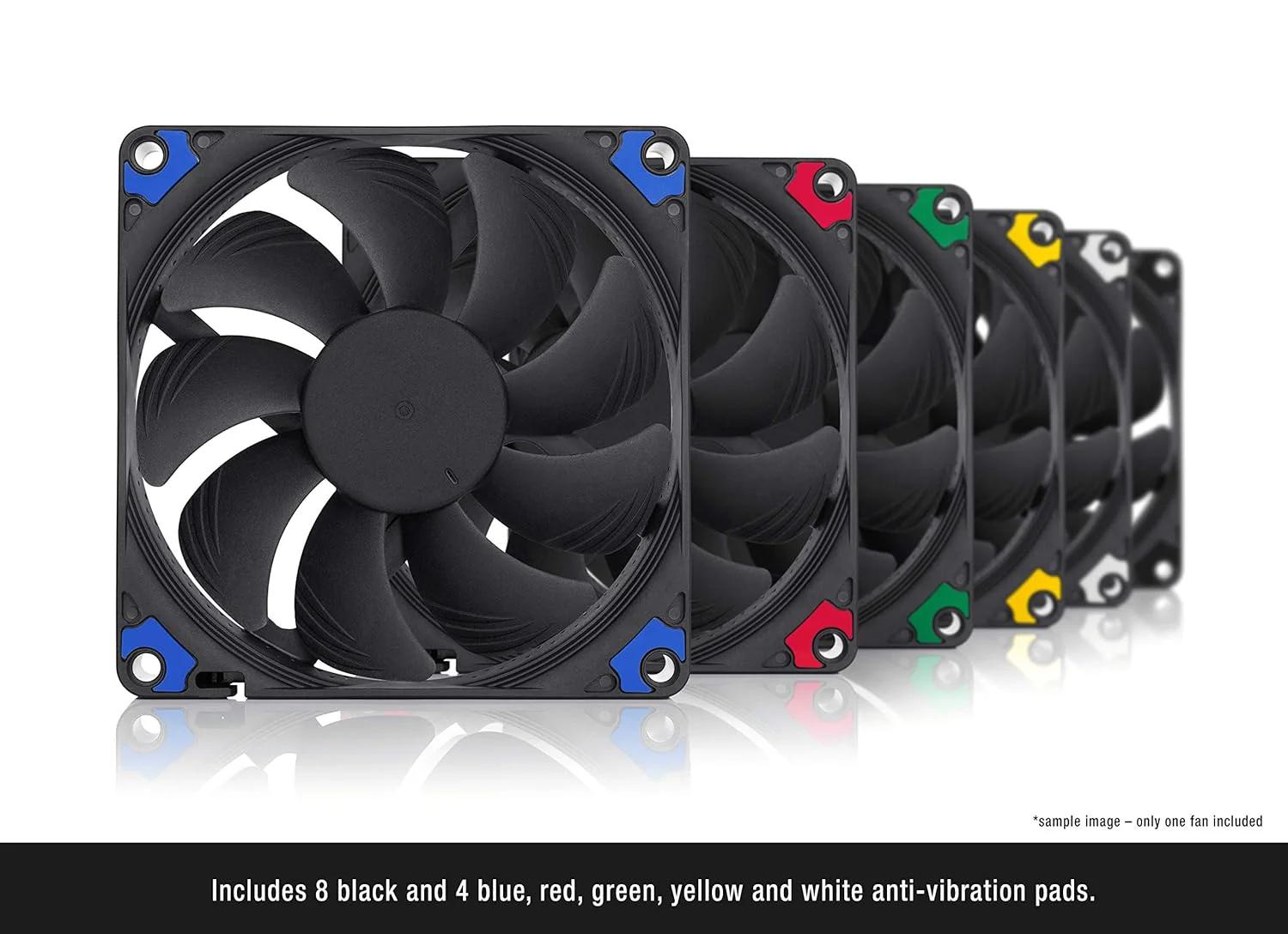 Noctua NF-A9x14 92mm PWM Chromax Computer Cooling Fan (Black) - Image 4