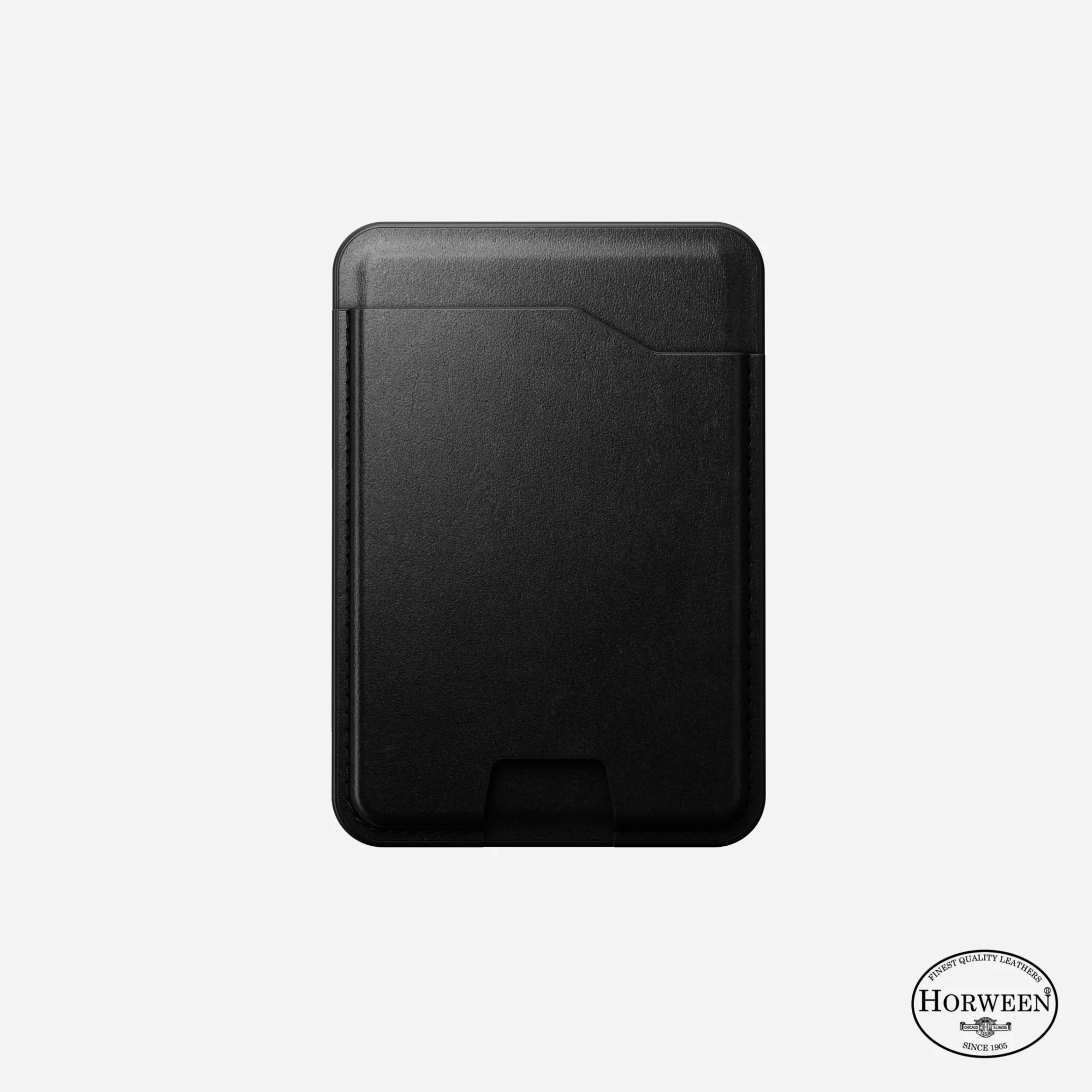 NOMAD Black Ecco Leather Mag Wallet with Find My Tracking - Slim & Stylish - Black - Image 7
