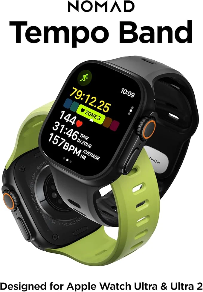 NOMAD Tempo Band Apple Watch 40-42mm (Black) - Image 6
