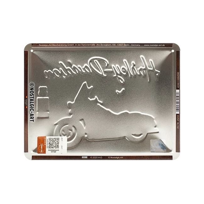 Nostalgic-Art 15x20cm Small Wall Sign Plaque Harley-Davidson - Image 4