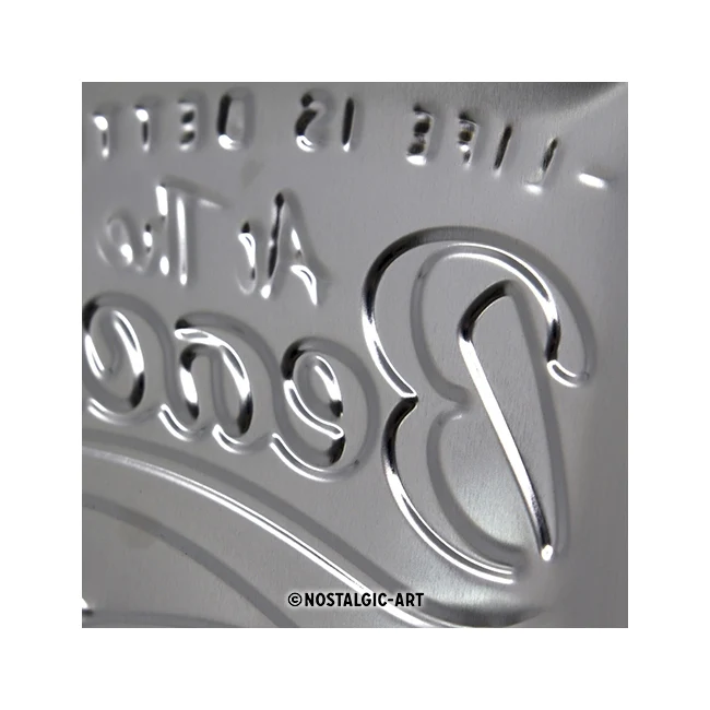 Nostalgic-Art 20x30cm Medium Metal Wall Hanging Sign Plaque VW Bulli Beach - Image 5