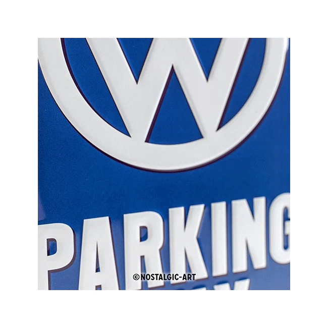Nostalgic-Art 20x30cm Medium Wall Hanging Sign Plaque VW Parking Only - Image 2