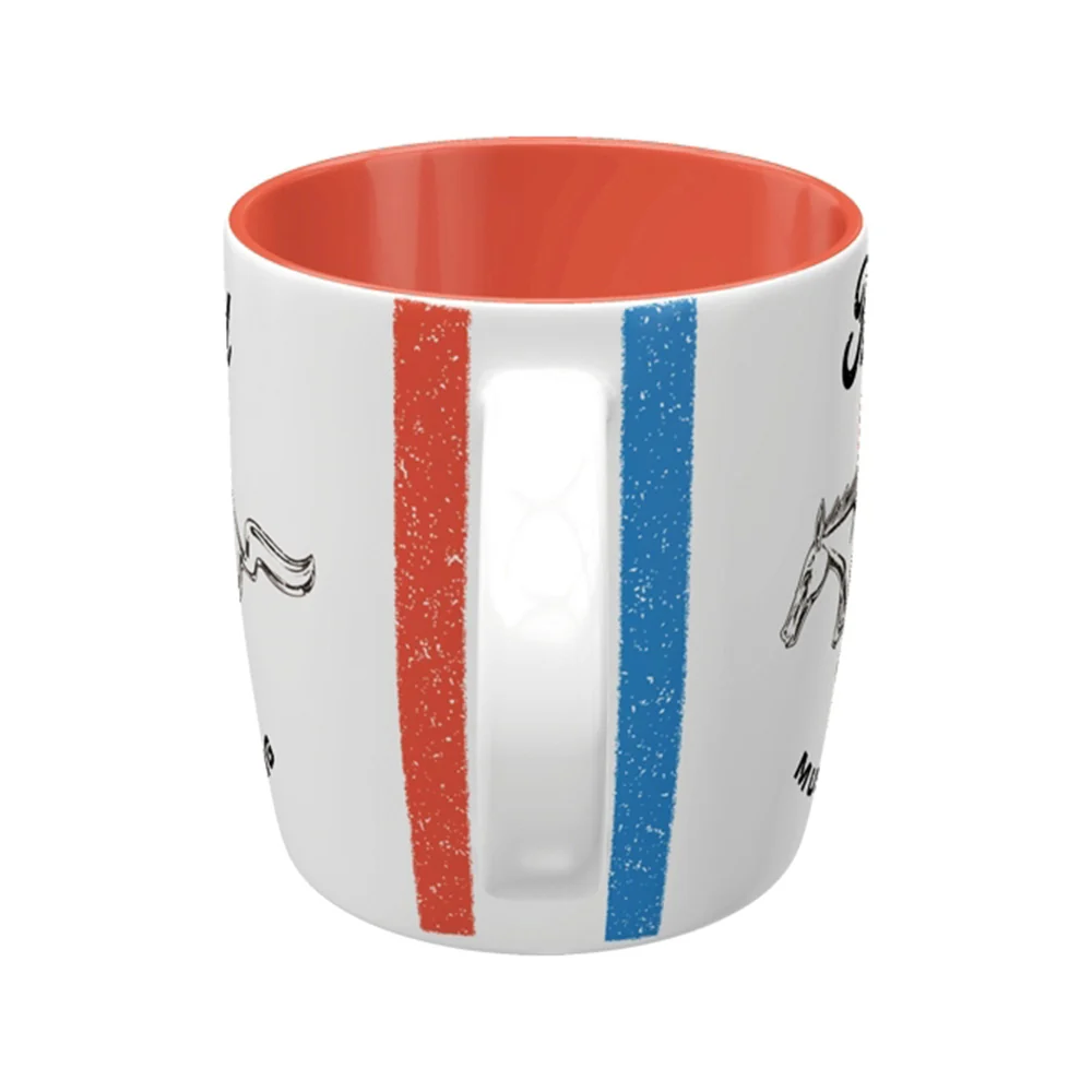 Nostalgic-Art Ceramic Coffee Mug Ford Mustang Car Lover Gift 330ml - Image 3