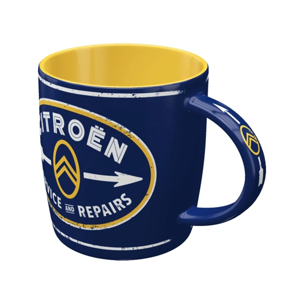 Nostalgic-Art Ceramic Mug Citroen Service And Repairs Retro Design 330ml - Image 2