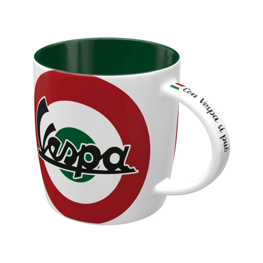 Nostalgic-Art Ceramic Mug Classic Italian Vespa Scooter Design Retro Look 330ml - Image 2
