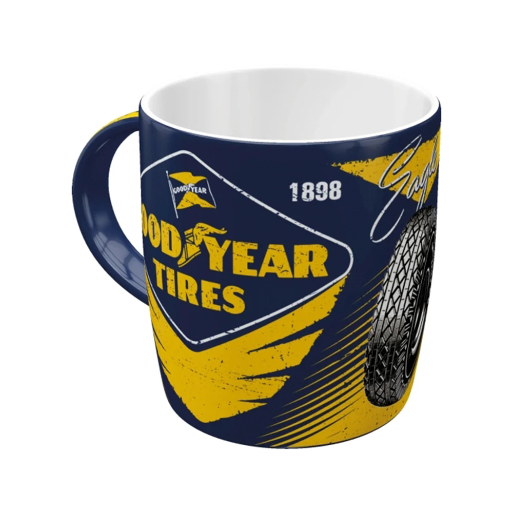 Nostalgic-Art Ceramic Mug Goodyear Eagle Tire 330ml Retro Design