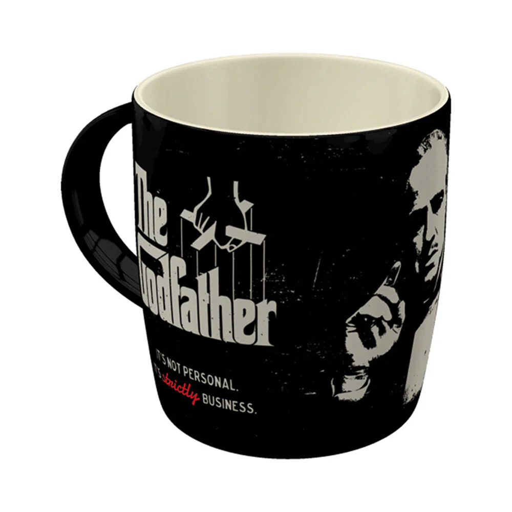 Nostalgic-Art Ceramic Mug The Godfather Strictly Business Design 330ml Black