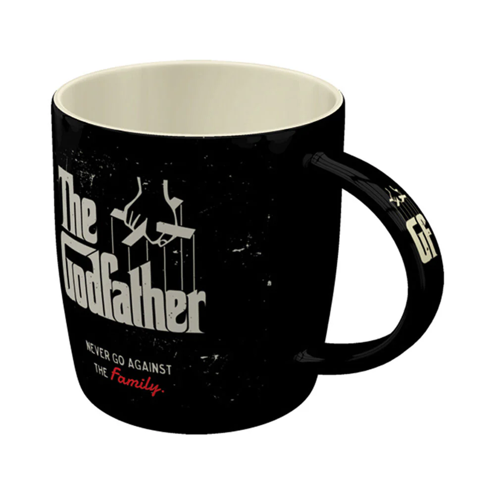 Nostalgic-Art Ceramic Mug The Godfather Strictly Business Design 330ml Black - Image 2