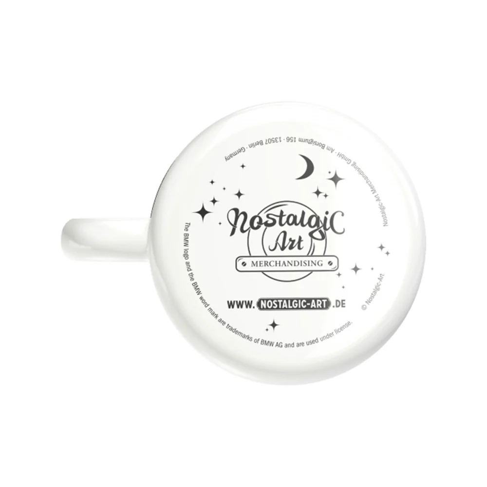 Nostalgic-Art Enamel Coffee Mug BMW Drivers Only Car Lover Gift 8x8cm 360ml - Image 4