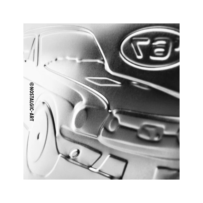 Nostalgic-Art Ford Mustang Red 1967 GT 30x40cm Large Metal Tin Sign Plaque - Image 5