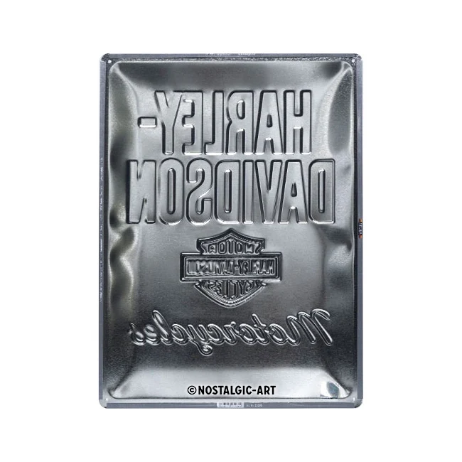 Nostalgic-Art Harley-Davidson Motorcycles 30x40cm Large Metal Tin Sign Plaque - Image 4