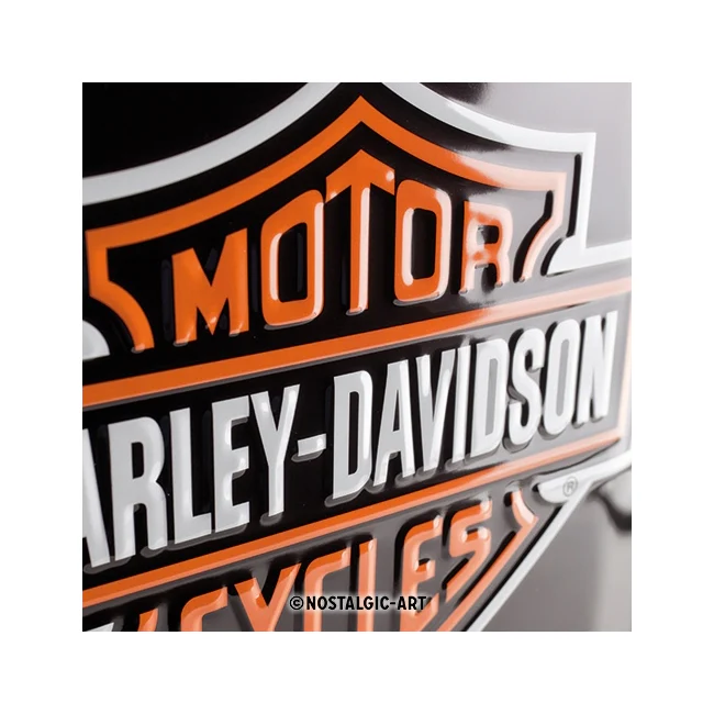 Nostalgic-Art Harley-Davidson Parking Only 30x40cm Large Metal Tin Sign Plaque - Image 3