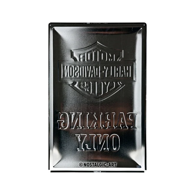 Nostalgic-Art Harley-Davidson Parking Only 40x60cm Metal XL Sign Plaque - Image 4