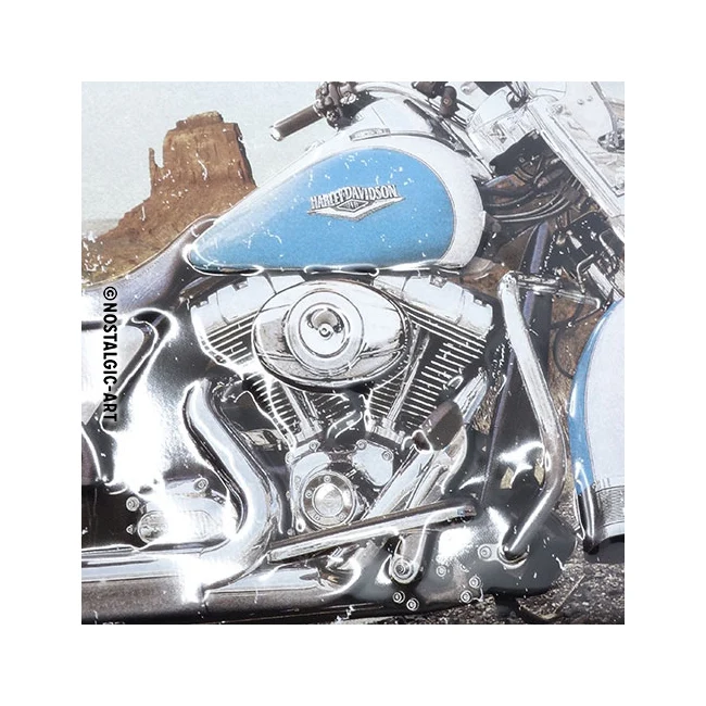 Nostalgic-Art Harley-Davidson Route 66 Road King Classic 30x40cm Sign Plaque - Image 3