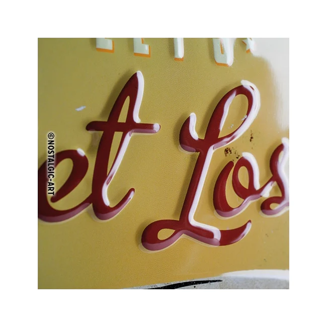 Nostalgic-Art Lets Get Lost 30x40cm Large Metal Tin Sign Plaque - Image 3