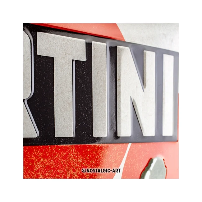 Nostalgic-Art Martini Spumanti 30x40cm Large Metal Tin Sign Plaque - Image 3