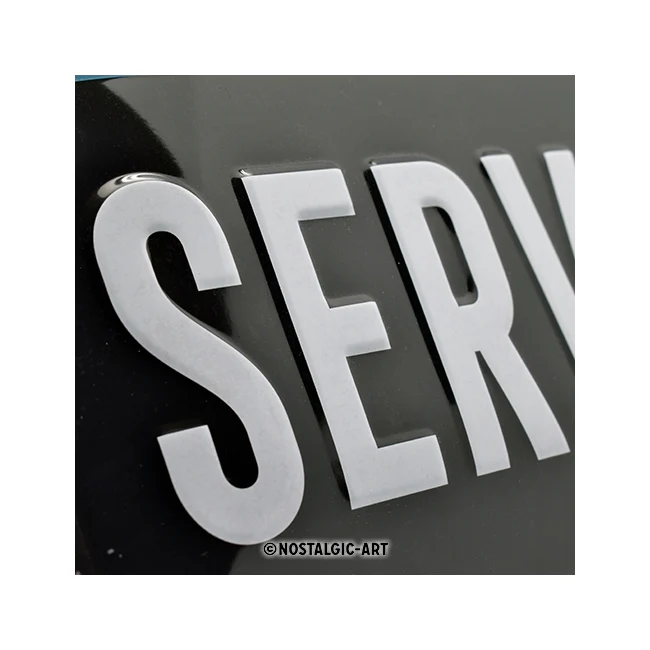 Nostalgic-Art Mercedes-Benz Service 30x40cm Large Metal Tin Sign Plaque - Image 3