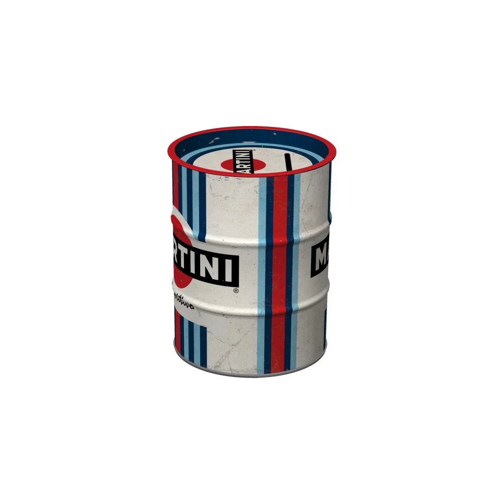 Nostalgic-Art Money Box Oil Barrel Martini L'Aperitivo 9.3x9.3x11.5cm - Image 2