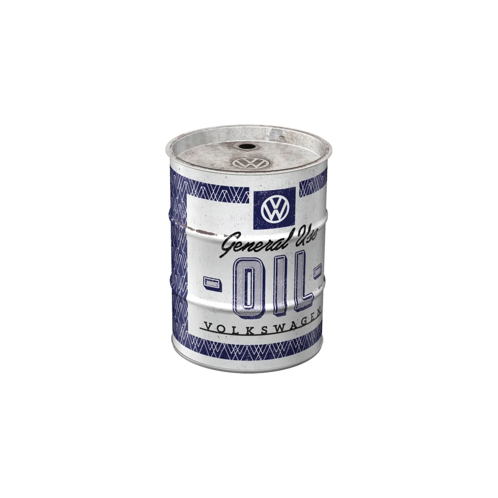 Nostalgic-Art Money Box Oil Barrel VW General Use 9.3x9.3x11.5cm - Image 3