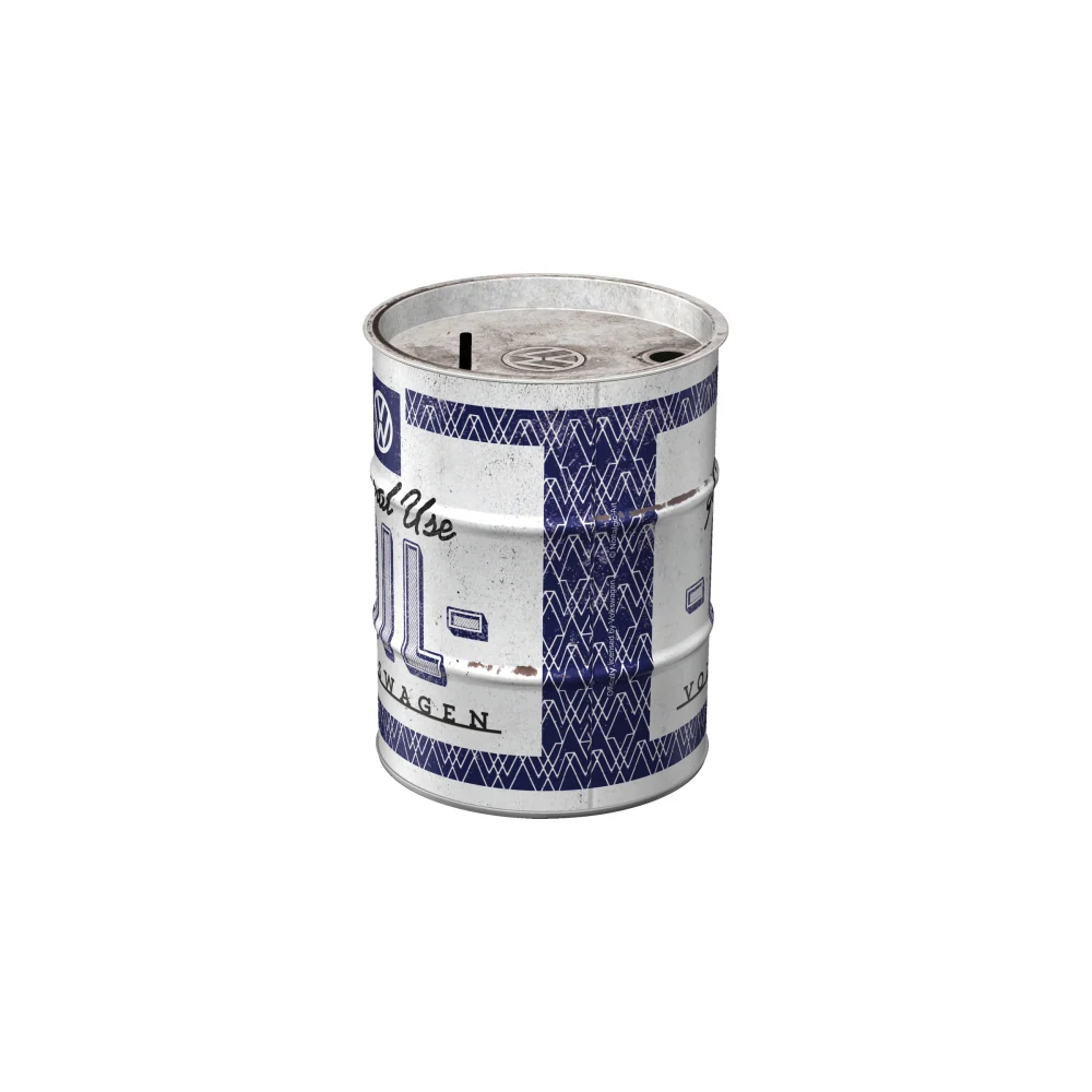 Nostalgic-Art Money Box Oil Barrel VW General Use 9.3x9.3x11.5cm - Image 4