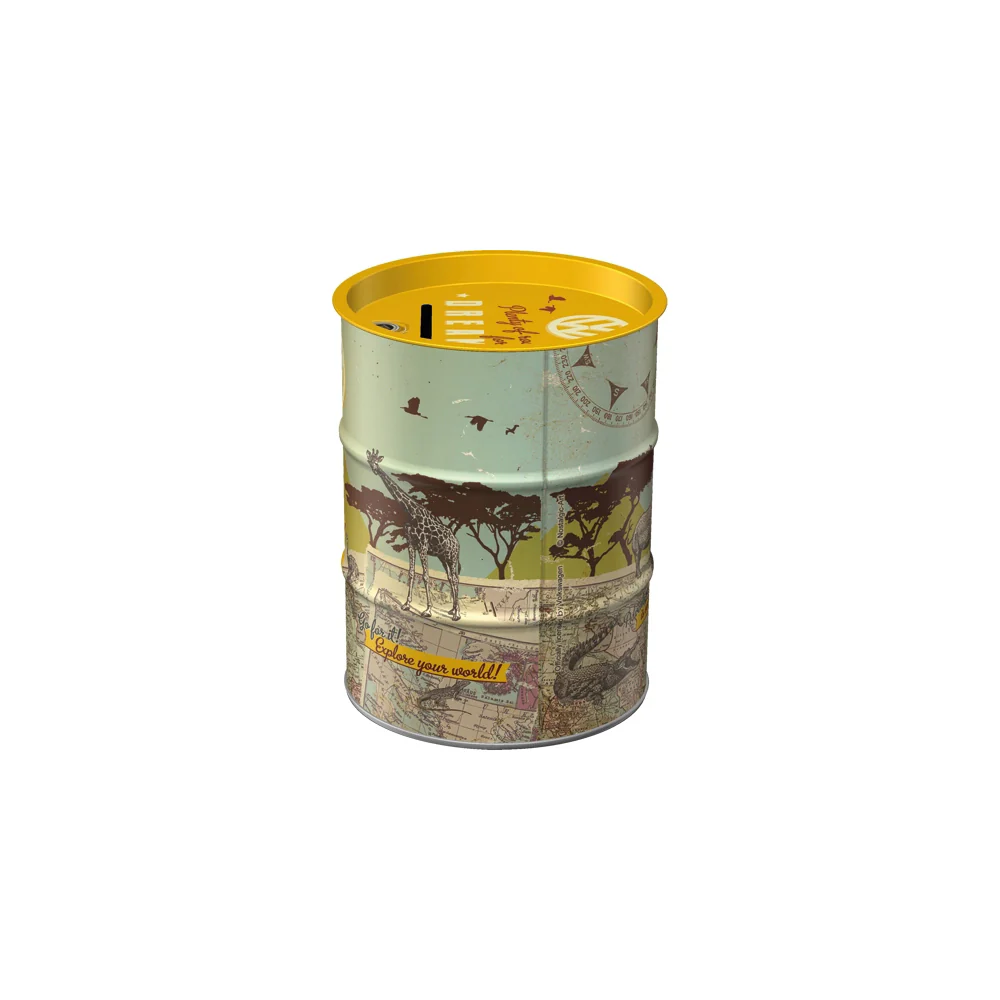 Nostalgic-Art Money Box Oil Barrel VW Get Lost 9.3x9.3x11.5cm - Image 3