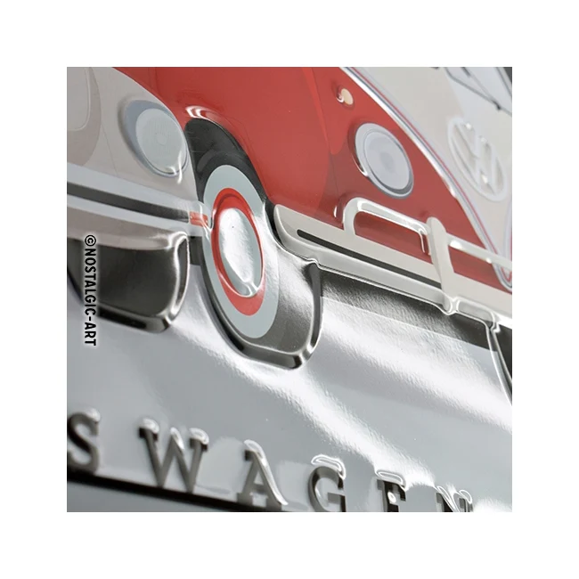 Nostalgic-Art VW Meet The Classics 30x40cm Large Metal Tin Sign Plaque - Image 3