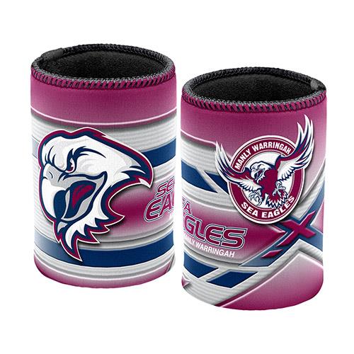 NRL - Manly-Warringah Sea Eagles - Logo Can Cooler/ Stubby Holder