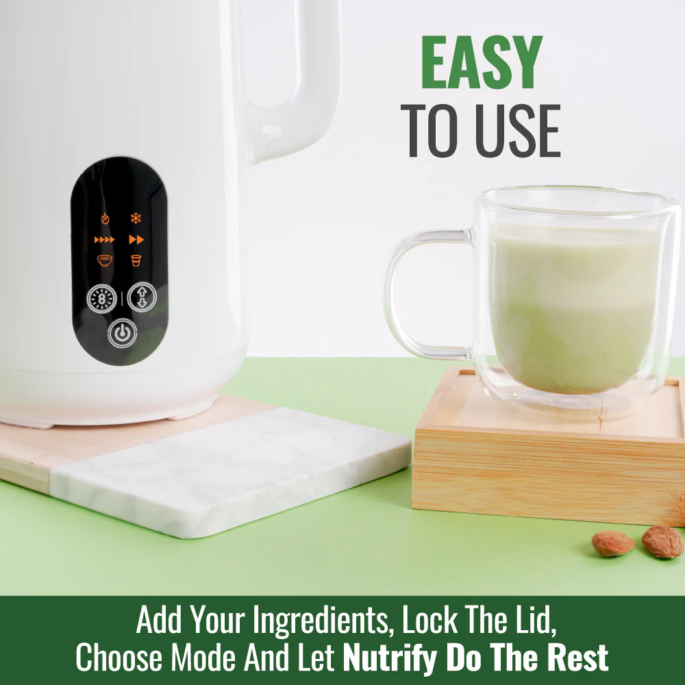 Nutrify All-Natural Plant-Based Milk and Food Maker - Image 3