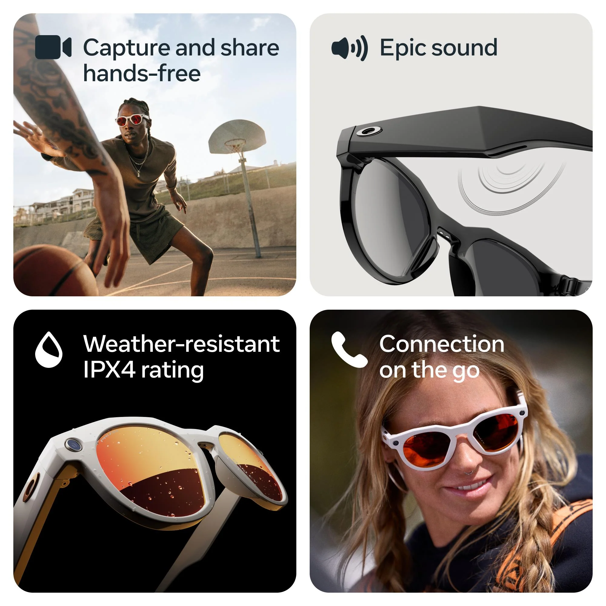 Oakley | Meta HSTN AI Glasses (Transparent Curry Clear to Brown Transitions) - Image 4