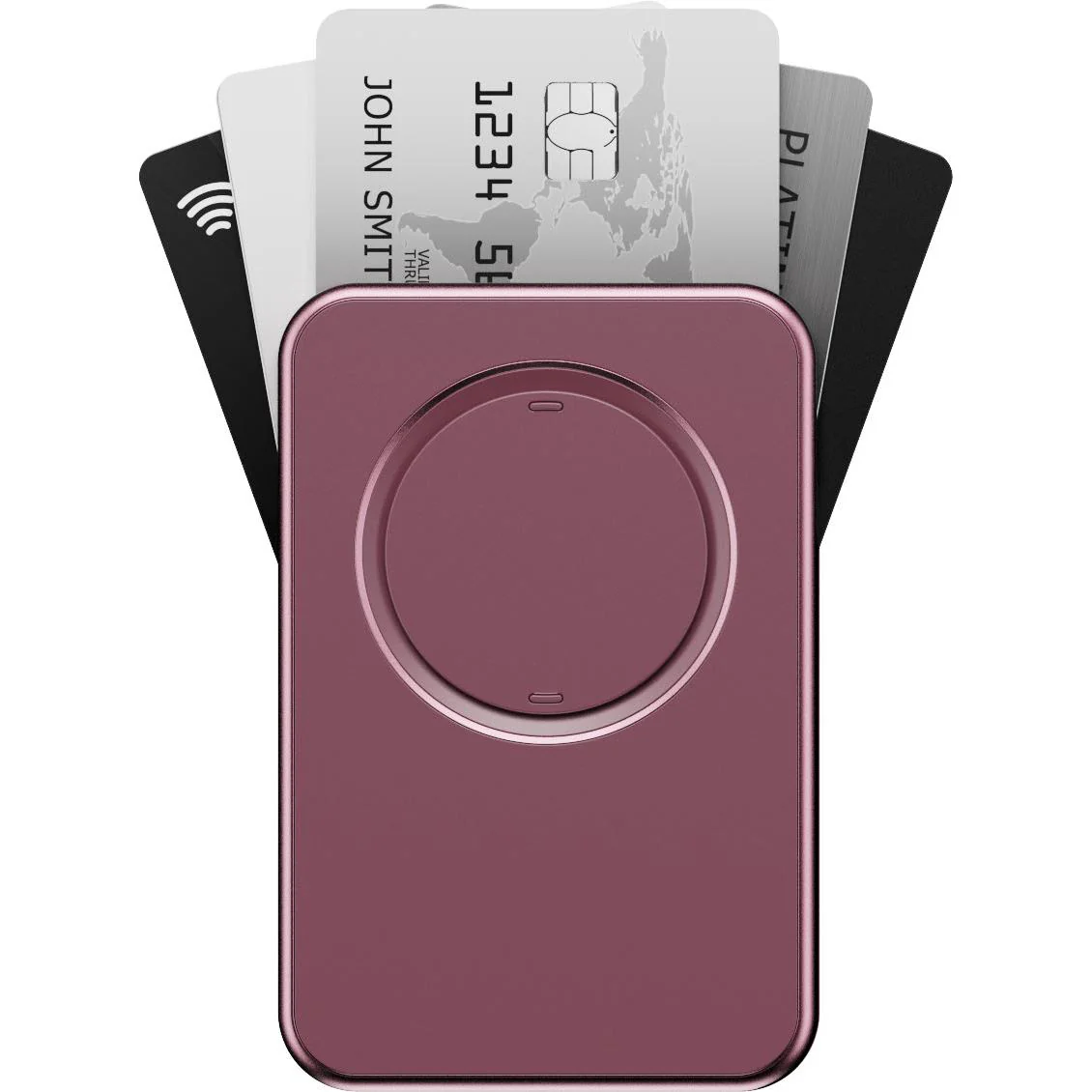 OhSnap! Grip MagSafe Wallet (Wine Noir) - Image 4