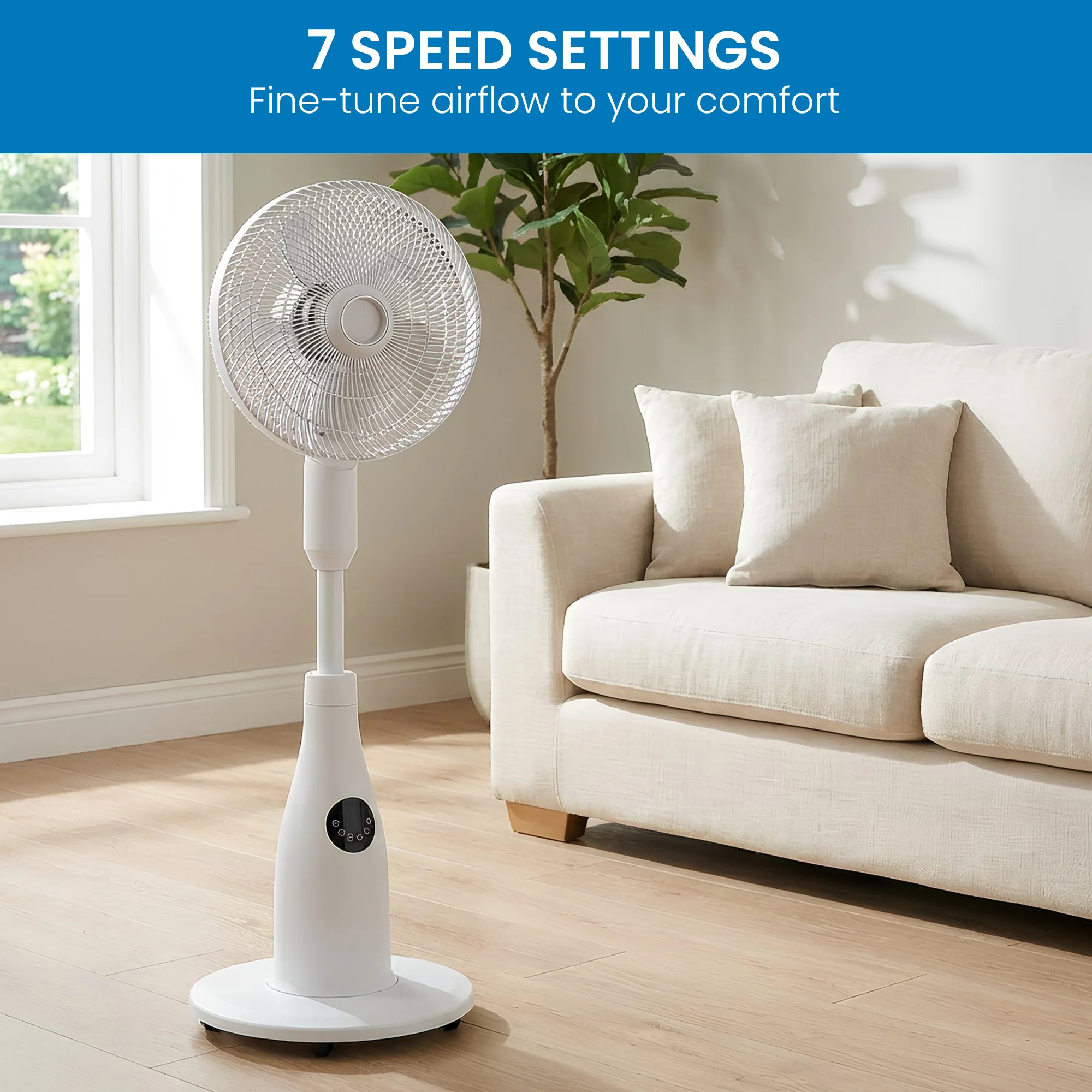 Olimpia Splendid MF1000 Portable Mist Fan with 1.2L Water Tank - Image 6