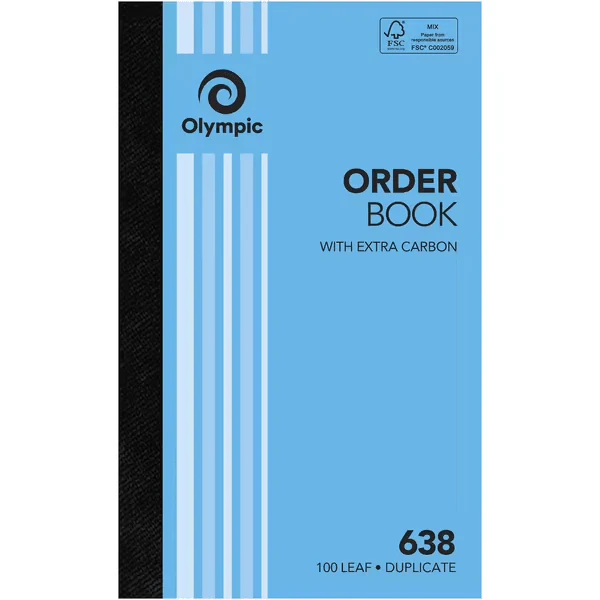Olympic 10 Pack 638 Duplicate Order Book Carbon 100 Leaf Bulk - Image 2