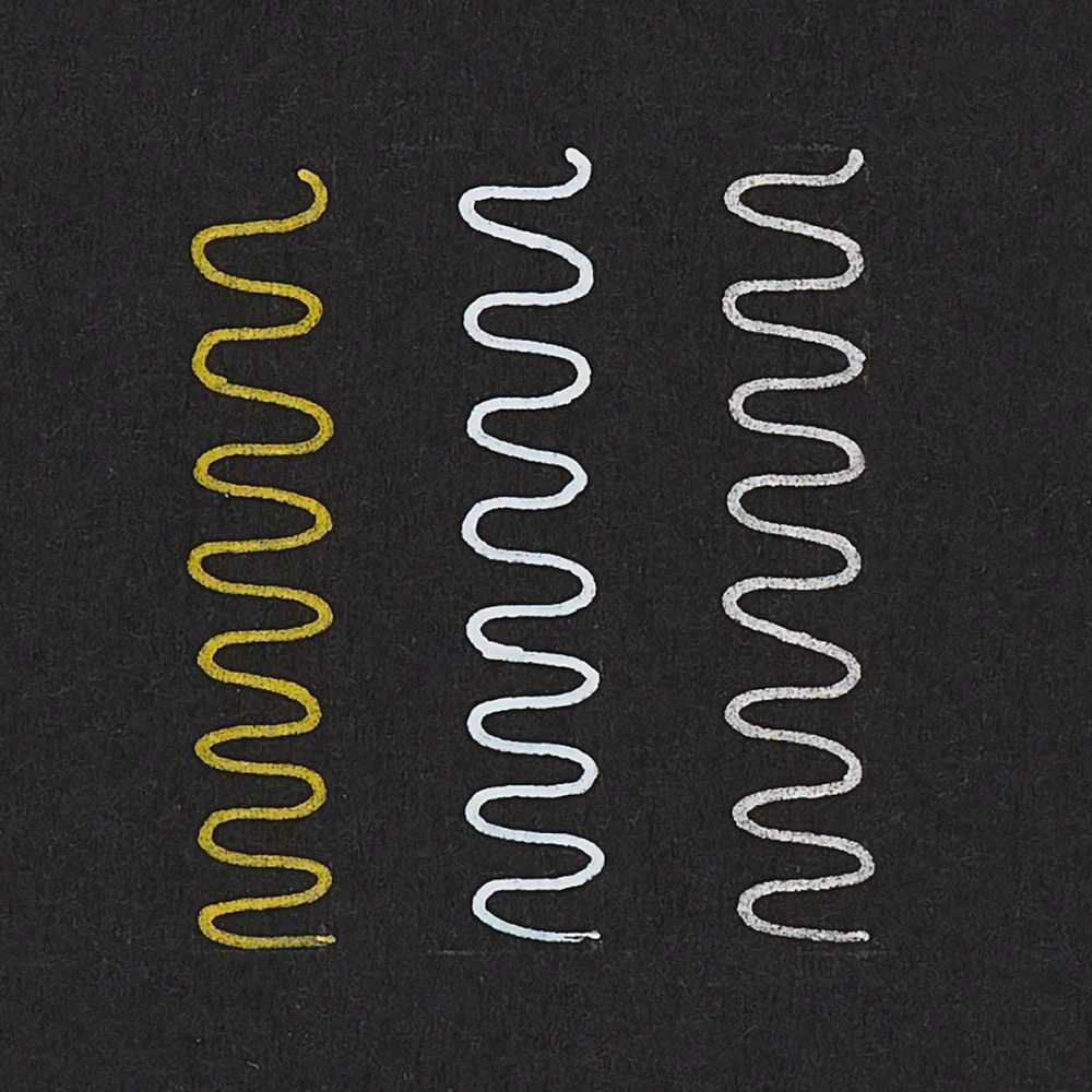 Ooly Modern Metallic Gel Pens Writing Stationery 3y+ (3-Pack) - Image 2