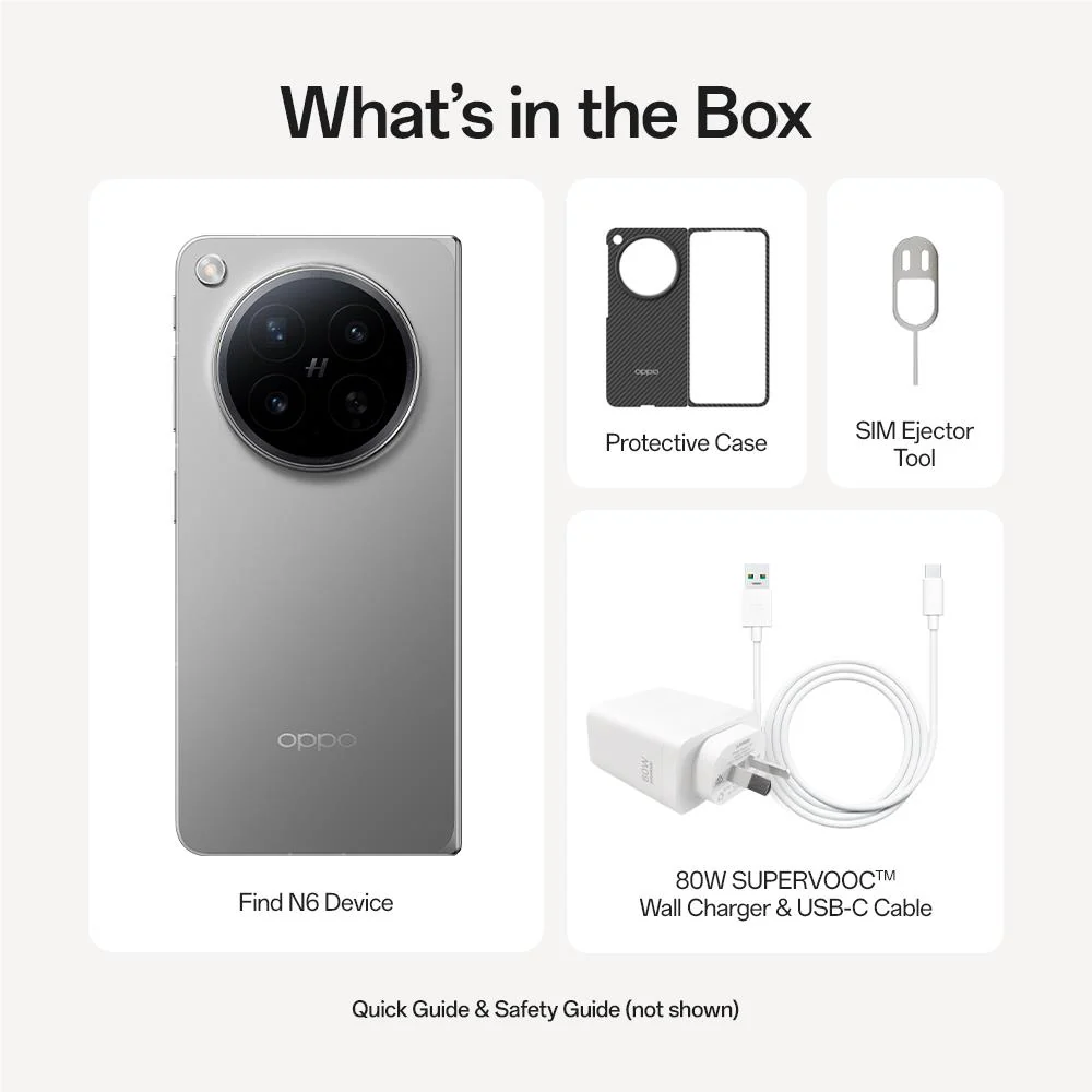 OPPO Find N6 5G 512GB (Stellar Titanium) - Image 7