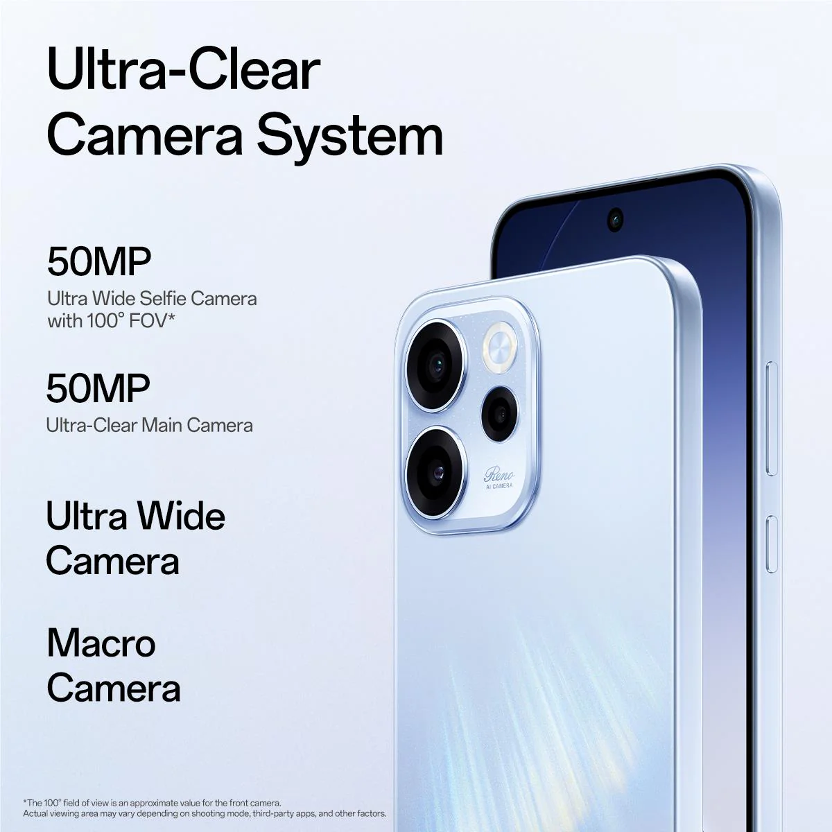 OPPO Reno15 F 5G 256GB (Aurora Blue) - Image 6