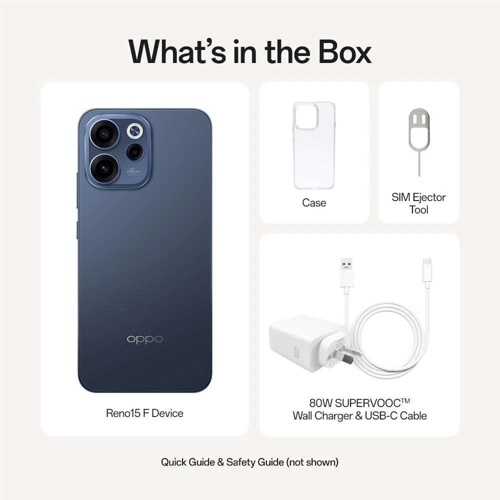 OPPO Reno15 F 5G 256GB (Twilight Black) - Image 10