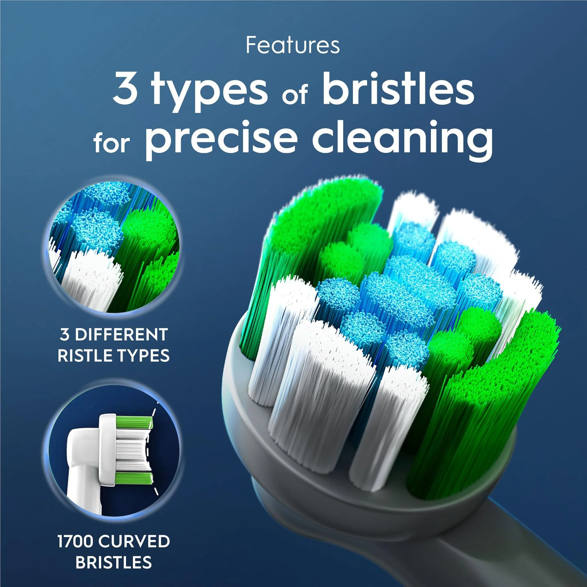 Oral-B Everyday Clean Electric Toothbrush Replacement Brush Heads - Image 4