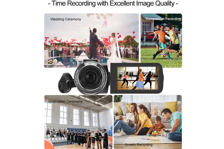 ORDRO Z88 4K 10X Optical Zoom Video Camera Camcorder - Image 6