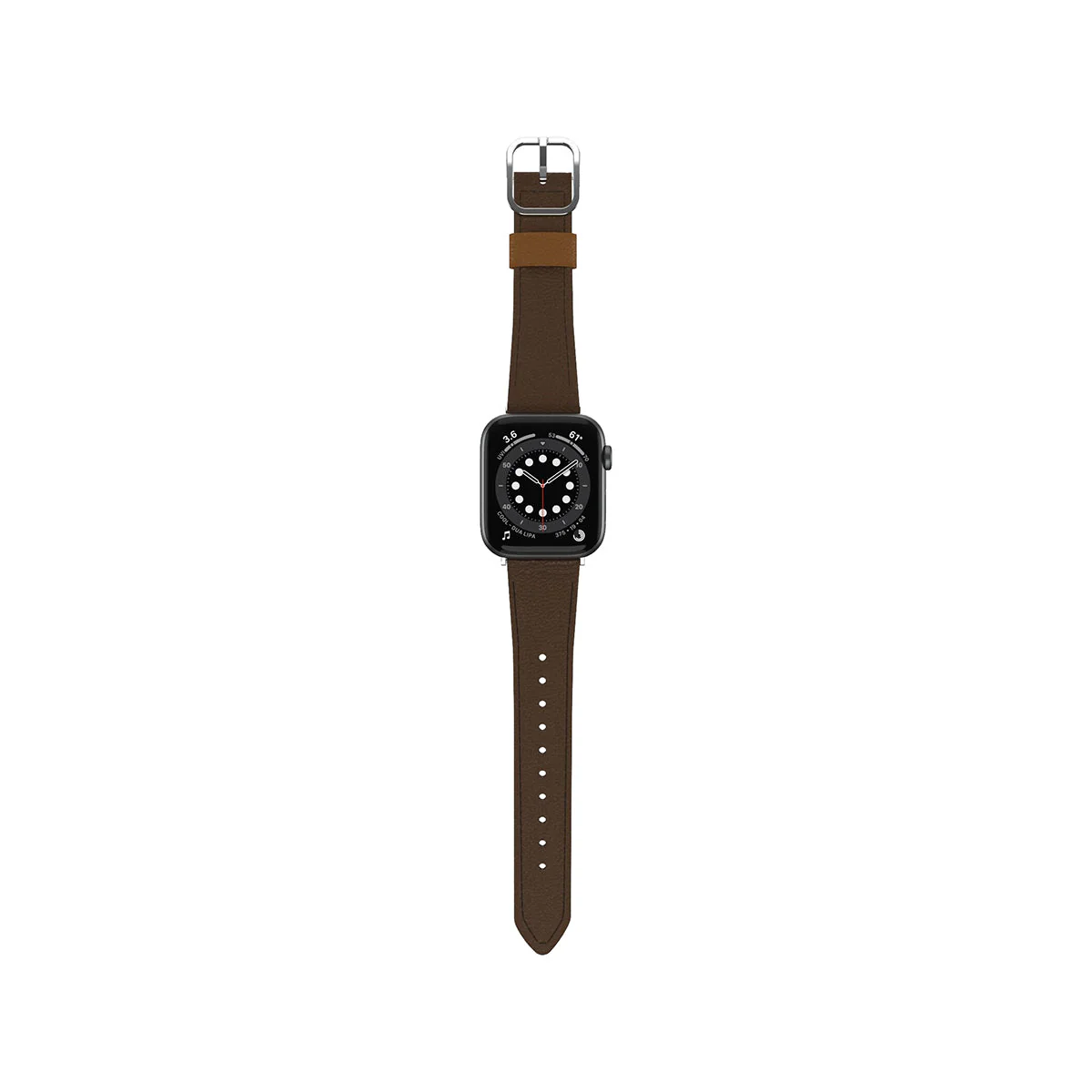 OtterBox Cactus Leather Band for Apple Watch (42-45mm) - Brown - Brown