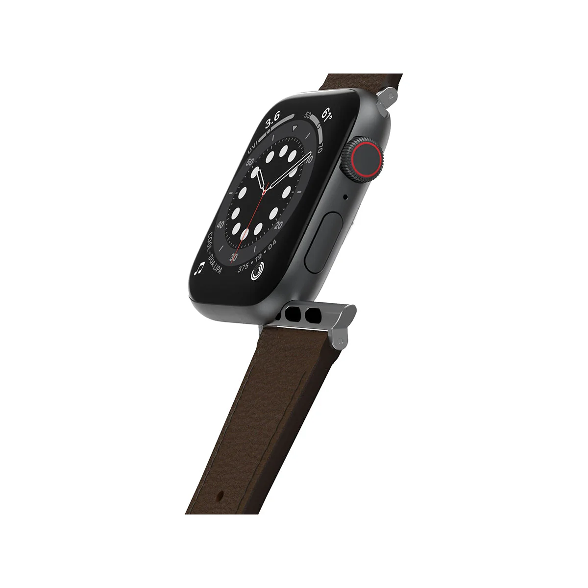 OtterBox Cactus Leather Band for Apple Watch (42-45mm) - Brown - Brown - Image 2