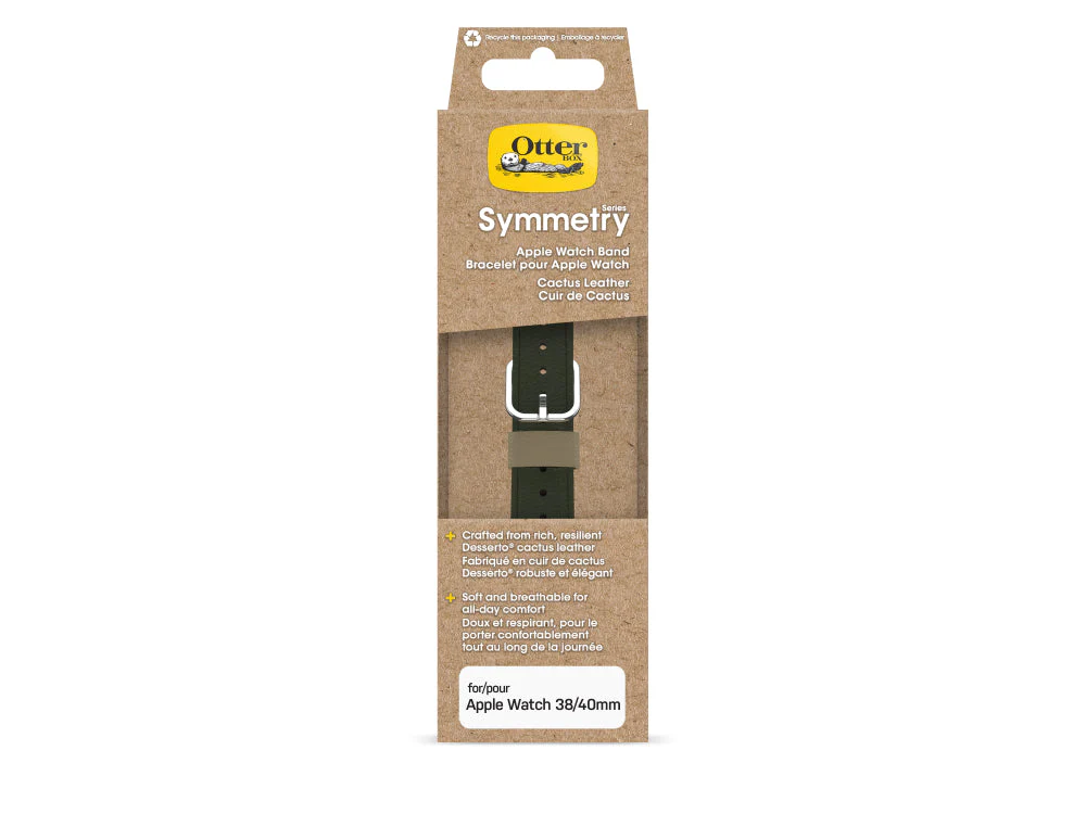 OtterBox Cactus Leather Band for Apple Watch (42-45mm) - Brown - Brown - Image 6