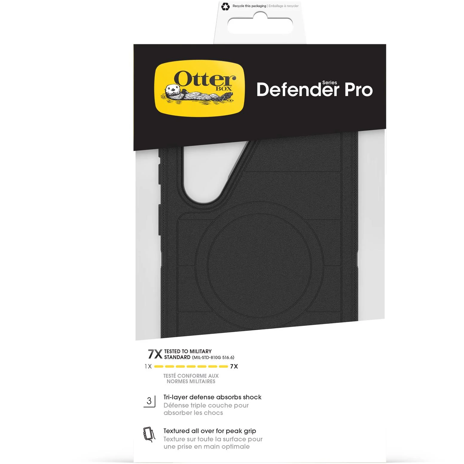 OtterBox Defender Pro Magnet Case for Galaxy S26+ (Black) - Image 5