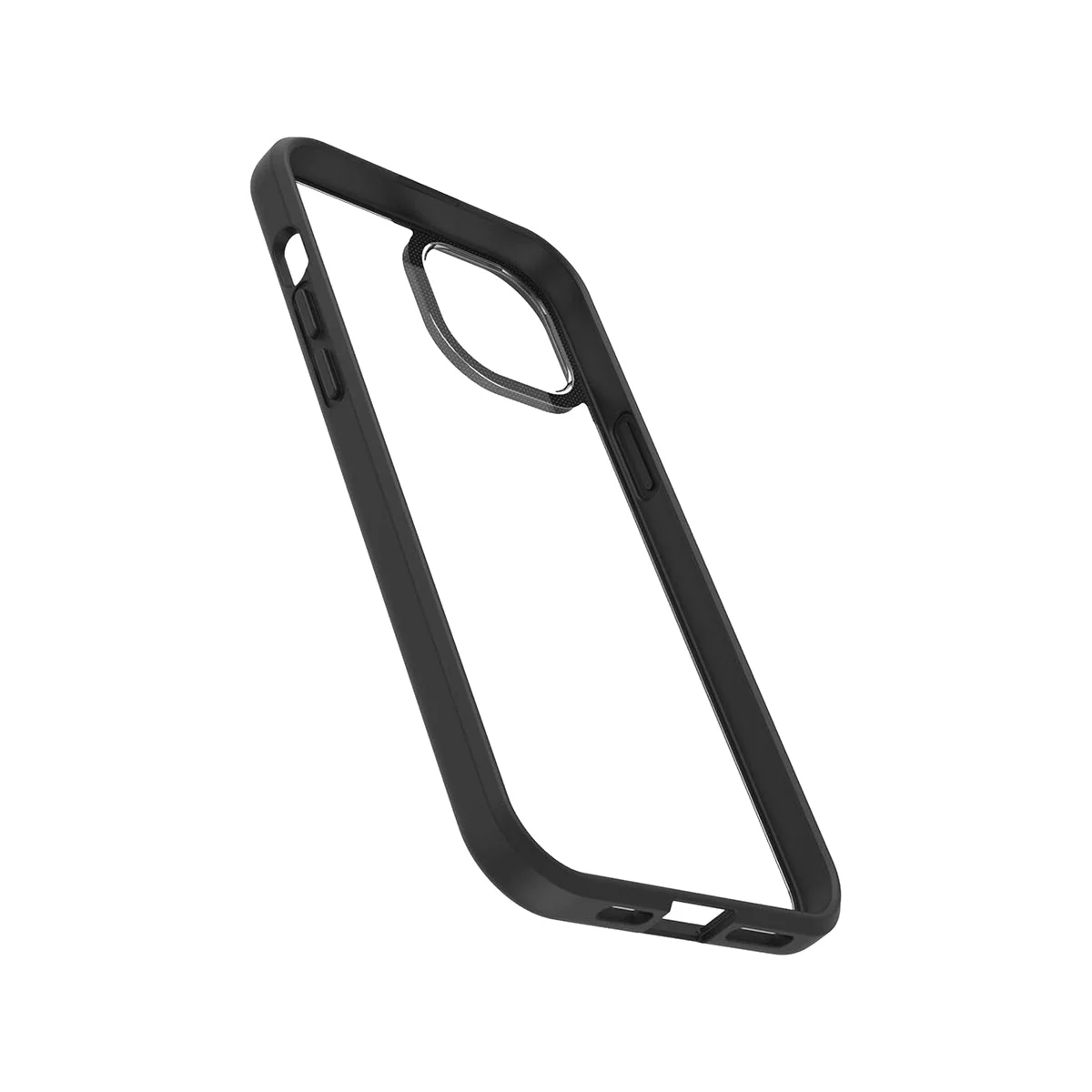 OtterBox SLEEK Phone Case for iPhone 15 Plus - Crystal - Clear Black - Image 4